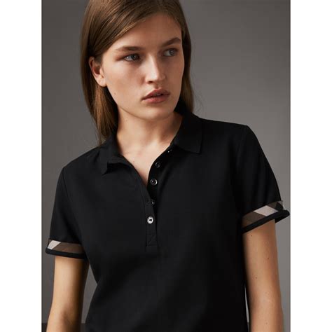 burberry polo shirt for womens